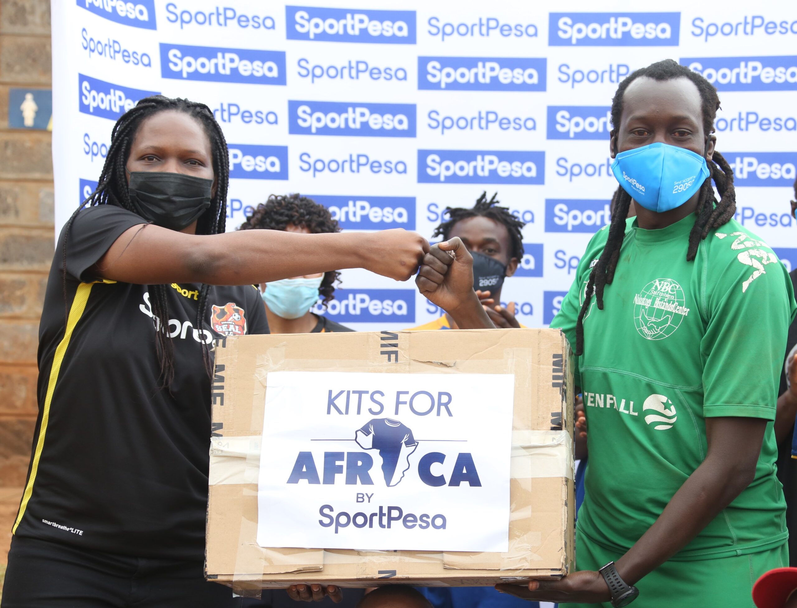 Football kit distribution